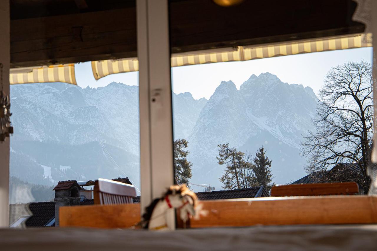 Ferienwohnung Aussicht Garmisch-Partenkirchen Exterior foto